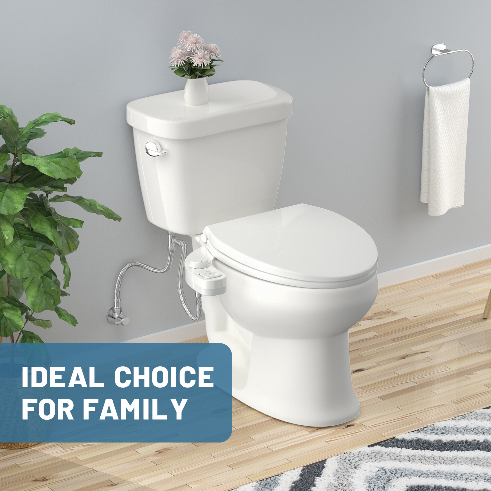 ECO-Shower Non-Electric Toilet Bidet Shower - Image 6